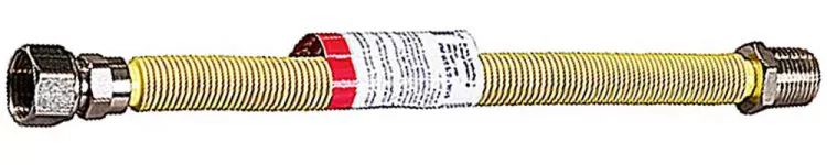 Подводка-сильфон ЗУБР для газа, растяжная, нержавеющая сталь, г/ш 1/2" - 0,5-1м 51007-G/S-050-100 купить в Нягани