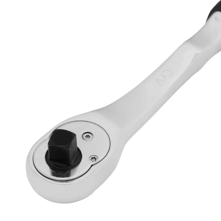 Ключ-трещотка 3/8&quot; Gross 14054, CrV, 90 зубьев, усиленный, хром купить в Нягани