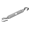 Талреп DIN 1480, крюк-крюк, оцинкованный, М12, 4 шт, STAYER Master 30525-12 30525-12 купить в Нягани