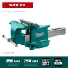 Тиски KRAFTOOL STEEL стальные 32701-250 купить в Нягани