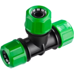 Тройник цанговый (шланг-шланг-шланг), РОСТОК 426369, 1/2" х 1/2" х 1/2" 426369