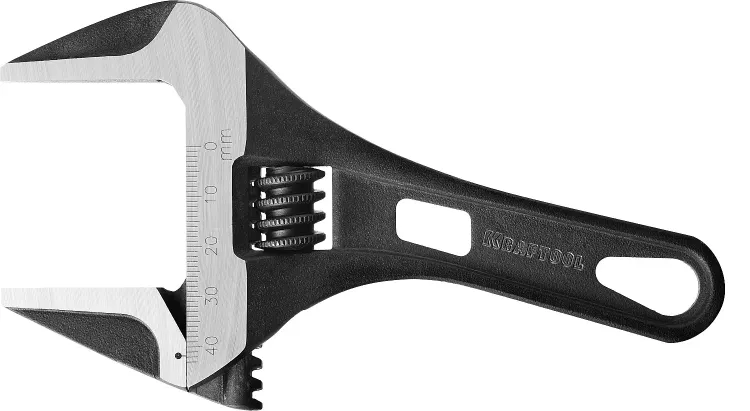 Ключ разводной компактный c тонкими губками KRAFTOOL SlimWide Compact 27266-25 купить в Нягани