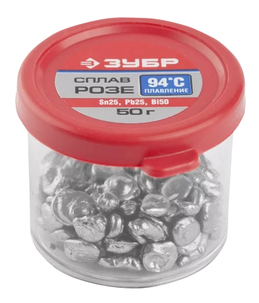 Сплавы РОЗЕ (Sn25Pb25Bi50) серия Без серии купить в Нягани