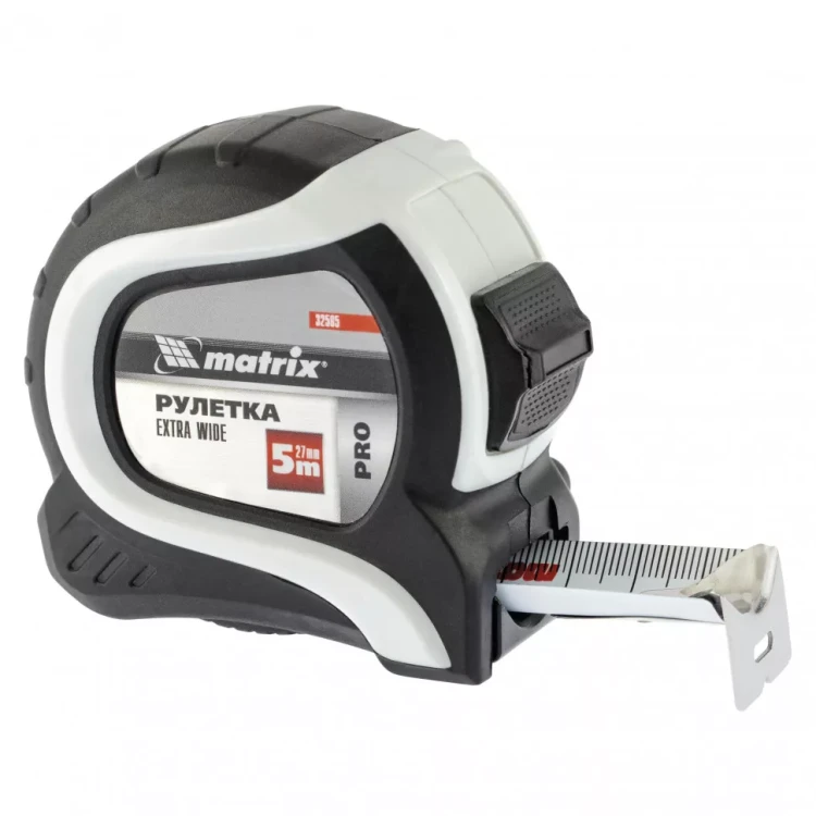 Рулетка Extra Wide 5 м x 27 мм двухкомпонентный корпус Pro Matrix 32585 купить в Нягани