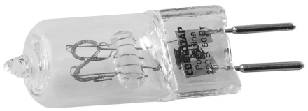 Лампа галогенная СВЕТОЗАР капсульная, прозрачное стекло, цоколь GY6.35, диаметр 13мм, 35Вт, 220В SV-44883-T купить в Нягани