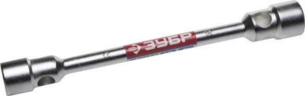 Ключ торцовый ЗУБР &quot;МАСТЕР&quot; двухсторонний прямой, 17х19мм 27567-17-19 купить в Нягани