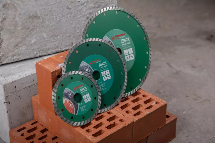 Круг алмазный HAMMER (206-115 DB TB) Ф230х22мм универсальный купить в Нягани