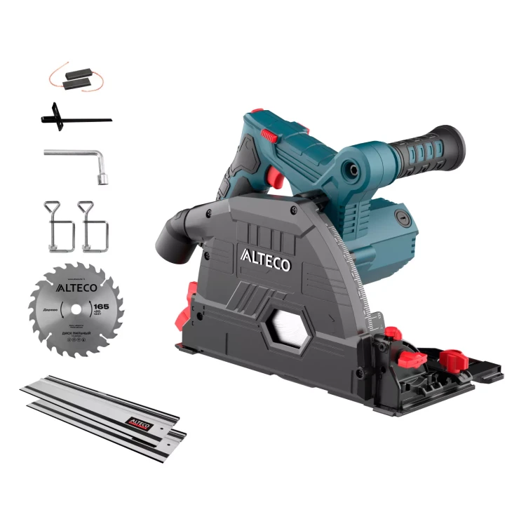 Погружная пила ALTECO PS 1300-165 + Сборные направляющие шины ARM 07 X2 80684 купить в Нягани
