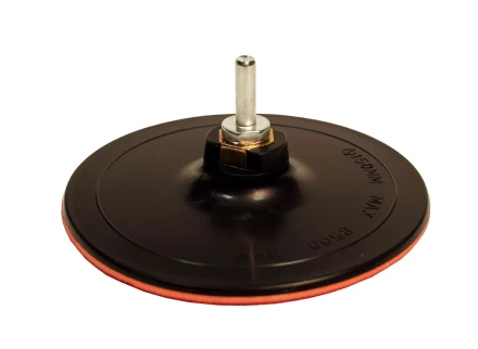 Тарелка опорная Ф 150 мм М14 для УШМ липучая основа жесткая адаптер 51546 купить в Нягани