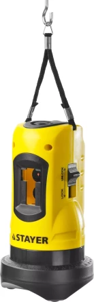 Нивелир лазерный линейный SLL-1, STAYER 34960, дальность 10м, точн. +/-0,5 мм/м 34960 купить в Нягани