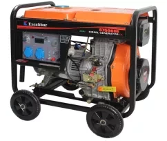 Генератор дизельный STEM Techno S6500DE (6,5кВ,электростартер, дисплей, подогрев) купить в Нягани