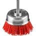 ЗУБР &quot;ПРОФЕССИОНАЛ&quot;. Щетка чашечная для дрели, нейлоновая проволока с абразивным покрытием, 63мм 35165-063_z02 купить в Нягани