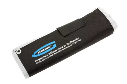 Набор ключей комбинированных 6-22 мм 12 шт CrV холодный штамп GROSS 15149 купить в Нягани