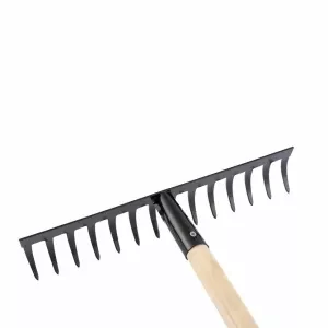 Грабли 14-зубые,360мм,с черенком,прямые СИБРТЕХ 61742 купить в Нягани