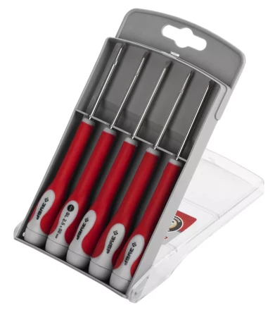 Набор ЗУБР Отвертки &quot;МАСТЕР&quot; для точных работ, SL 2,0мм, 2,5мм, 3,0мм, PH № 0, 00, 5шт 25648-H5 купить в Нягани