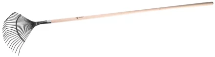 Грабли ЗУБР веерные с черенком, 22 круглых зубца 4-39591 купить в Нягани