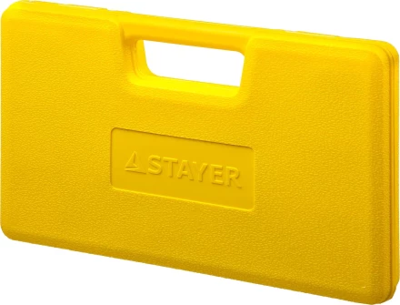 Набор метчиков и плашек STAYER &quot;MASTER&quot;, плашки 17шт, метчики 17шт, метчикодерж. 2шт, плашкодерж. 1шт, резьбомер 1шт, отвертка 1шт, 40 предметов 2805-H40_z01 купить в Нягани
