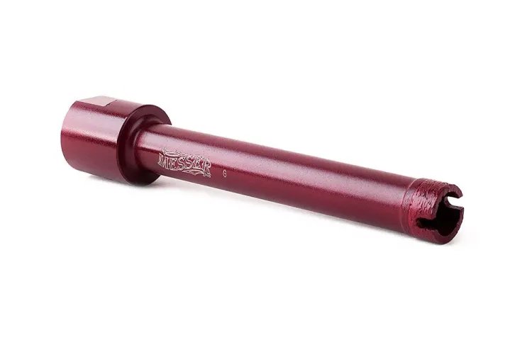 Сегментная алмазная коронка MESSER REDLINE по граниту диаметр 35 мм длина 100 мм купить в Нягани