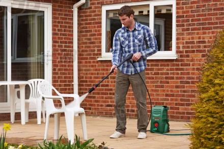 Минимойка-мойка высокого давления BOSCH AQT 35-12 Carwash-Set купить в Нягани