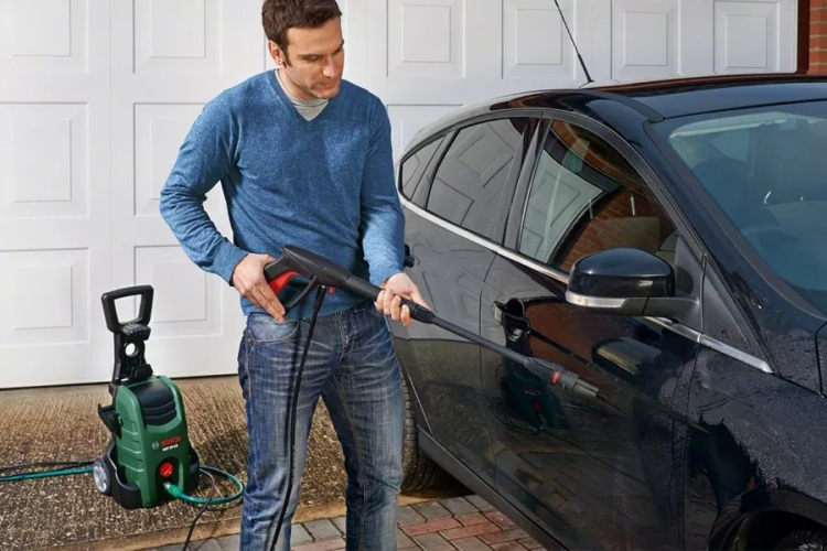 Минимойка-мойка высокого давления BOSCH AQT 35-12 Carwash-Set купить в Нягани