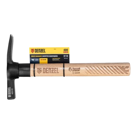 Молоток каменщика, 400 г Denzel, буковая рукоятка, EFP 10641 купить в Нягани