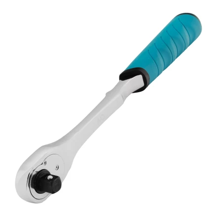 Ключ-трещотка 1/2&quot; Gross 14055, CrV, 90 зубьев, усиленный, хром купить в Нягани