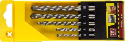 Набор STAYER Сверла &quot;MASTER&quot; по бетону, 4; 5; 6; 8;10мм, 5шт 29111-H5 купить в Нягани