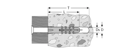 Дюбели распорные промфасовка серия МАСТЕР купить в Нягани