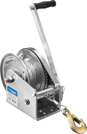 Лебедка ручная барабанная ЗУБР &quot;ПРОФЕССИОНАЛ&quot;, подъемная, тросовая, 0,9т, 8м 43117-0.9 купить в Нягани