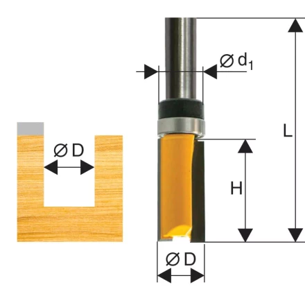 Фреза кромочная прямая ф635х19мм хв 8мм 10533 купить в Нягани