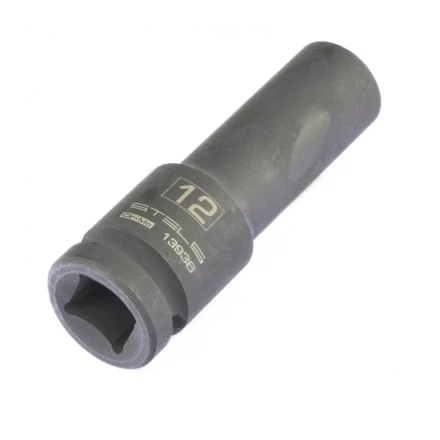 Головка ударная удлиненная шестигранная 12 мм 1/2&quot; CrMo Stels 13936 купить в Нягани