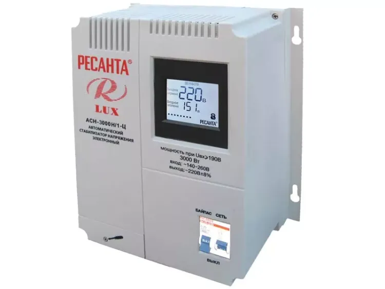 Стабилизатор АСН-3000Н/1-Ц Ресанта Lux купить в Нягани