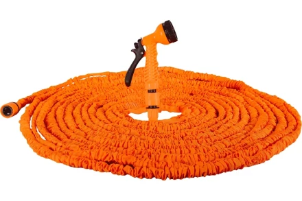 Набор для полива с растягивающимся шлангом 50м Вихрь 73/7/2/31 купить в Нягани
