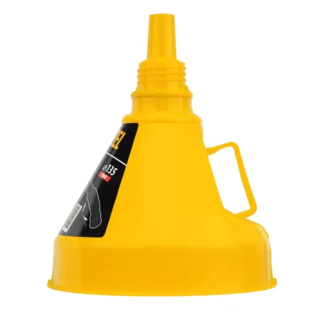 Воронка пластиковая 135 мм с металлическим ситом и гибким наконечником Denzel 537209 купить в Нягани