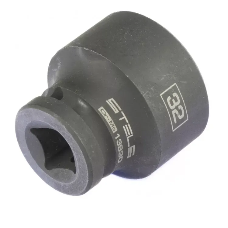 Головка ударная шестигранная 32 мм 1/2" CrMo  Stels 13930 купить в Нягани