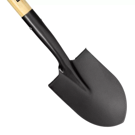 Лопата штыковая, 150х205х720 мм, деревянный лакированный черенок Palisad 61385 купить в Нягани