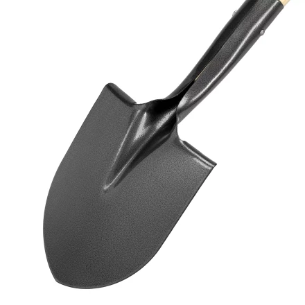 Лопата штыковая, 150х205х720 мм, деревянный лакированный черенок Palisad 61385 купить в Нягани