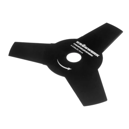 Нож для триммера 230х25,4, 3 лезвия Kronwerk 96341 купить в Нягани