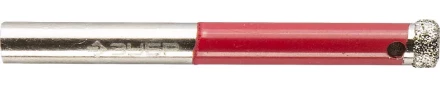 Сверло ЗУБР алмазное трубчатое по кафелю, керамике, зерно 60, 4мм 29850-04 купить в Нягани