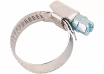 Хомуты нержав. сталь,  стандартное болтовое крепление 50-70мм, 50шт/уп,ширина 9мм  ШУРУПЬ 45662 купить в Нягани