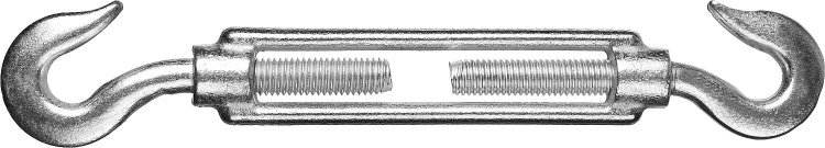 Талреп DIN 1480, крюк-крюк, оцинкованный, М16, 2 шт, STAYER Master 30525-16 30525-16 купить в Нягани
