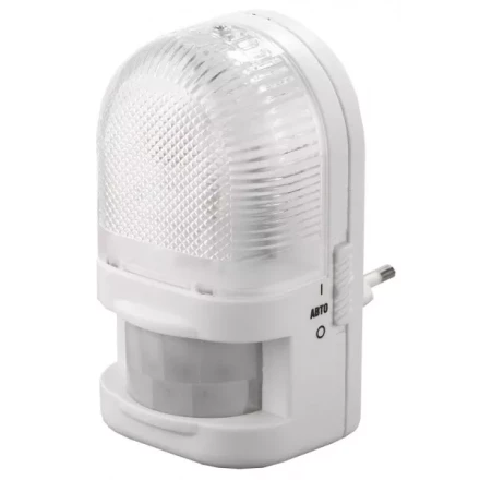 Светильник-ночник СВЕТОЗАР с датчиком движения, ЛОН-лампа, с выключателем, 7W, цветовая температура 2700К SV-57991 купить в Нягани