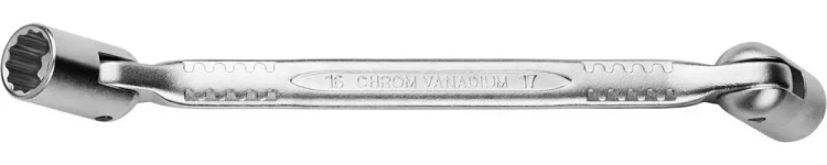 Ключи гаечные торцовые шарнирные KRAFTOOL INDUSTRIE, Cr-V 27210-18-19 купить в Нягани