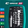 Набор бит и адаптеров KRAFTOOL C-Drive многофункциональный, Cr-Mo сталь, в ударопрочном компактном боксе. Цветная маркировка типов шлицов 26067-H32 купить в Нягани