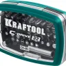 Набор бит и адаптеров KRAFTOOL C-Drive многофункциональный, Cr-Mo сталь, в ударопрочном компактном боксе. Цветная маркировка типов шлицов 26067-H32 купить в Нягани