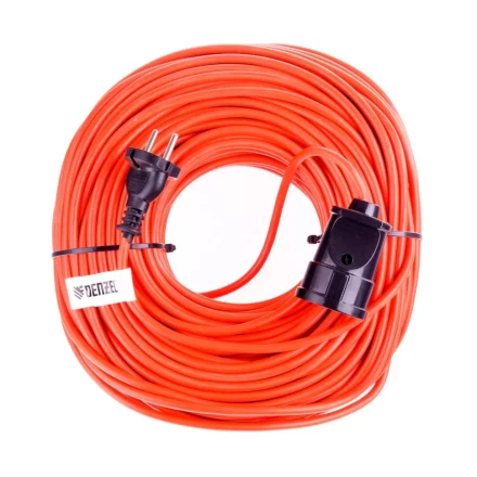 Удлинитель-шнур силовой 50 м 1 розетка 10 A серия УХ10 Denzel 95913 купить в Нягани