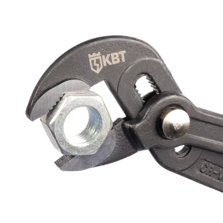 Набор переставных клещей КВТ НПК-02 с кнопочной фиксацией (92053) купить в Нягани