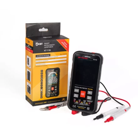 Мультиметр цифровой КВТ SMART KT 116 (87248) купить в Нягани