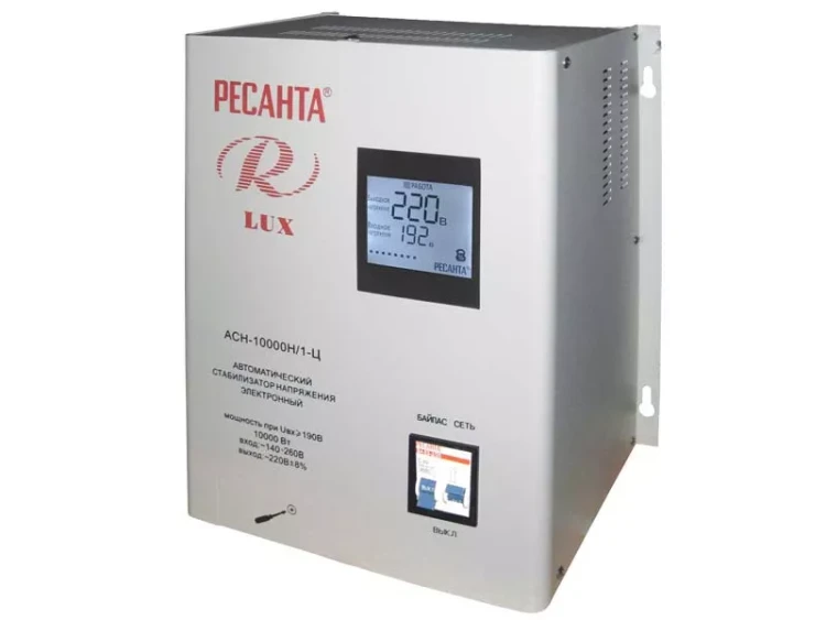 Стабилизатор АСН-10000 Н/1-Ц Ресанта Lux купить в Нягани
