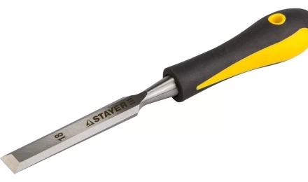 Стамеска с двухкомпонентной ручкой, 18мм, STAYER Profi 18205-18 купить в Нягани